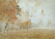 Isaac Levitan Mist,Autumn china oil painting reproduction